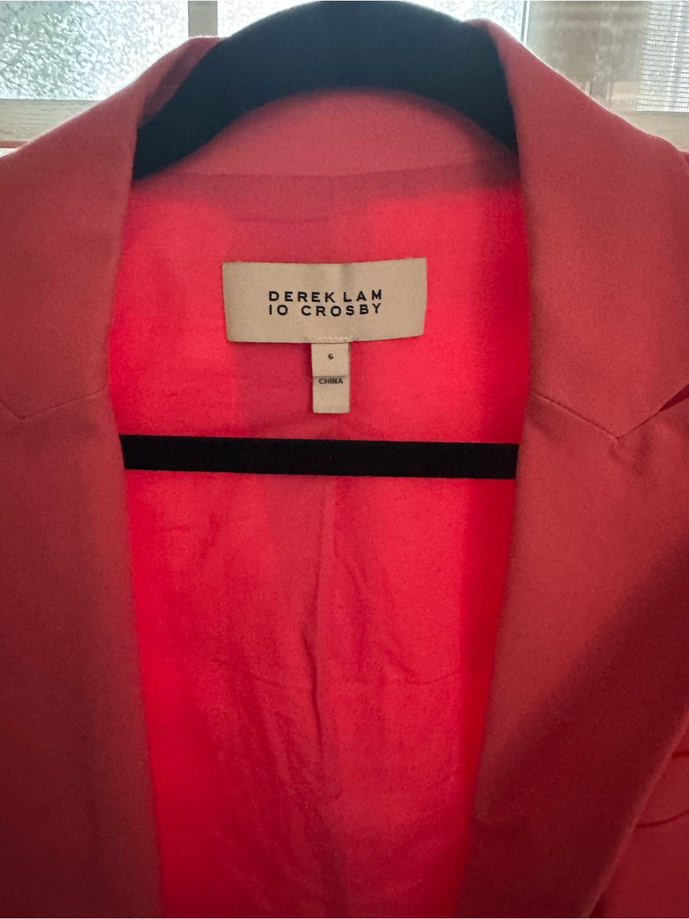 Derek Lam IO Crosby Pink Women's Blazer Jacket Size 6 - Picture 5 of 5
